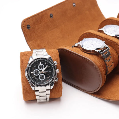 Étui de Voyage pour Montres à 3 Compartiments