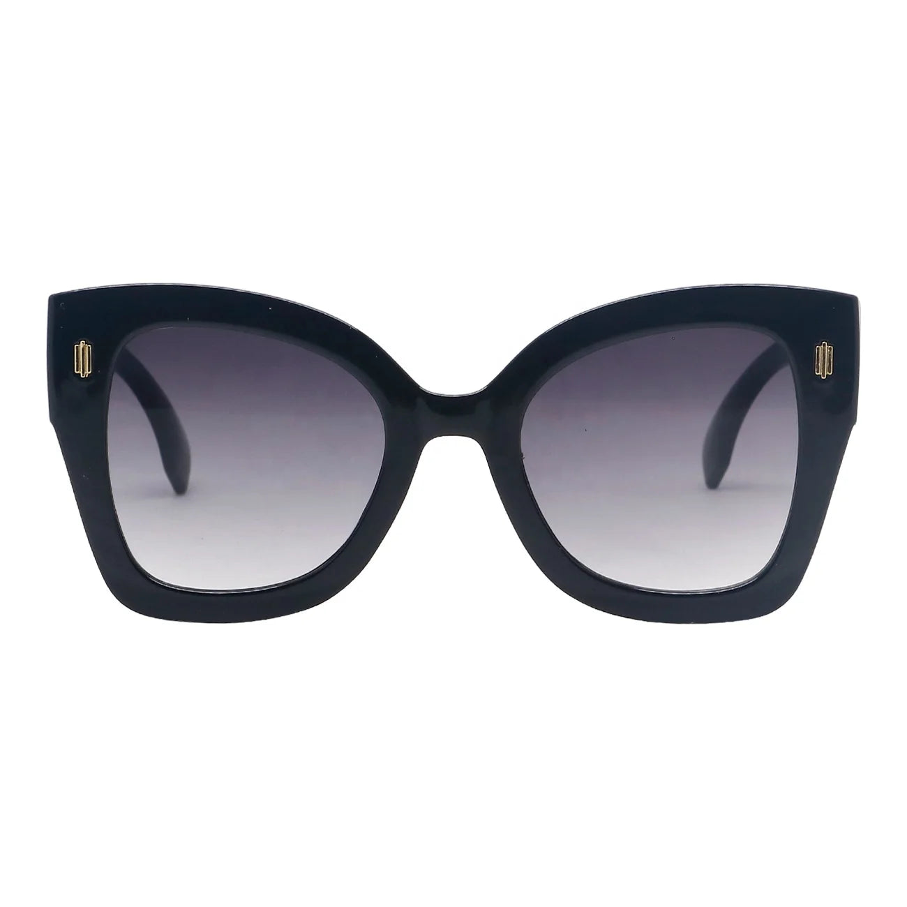 High Quality Oversized PC Sunglasses for Women White Frame UV400 Colorful Lunette De Soleil Fashionable ODM OEM Eyewear