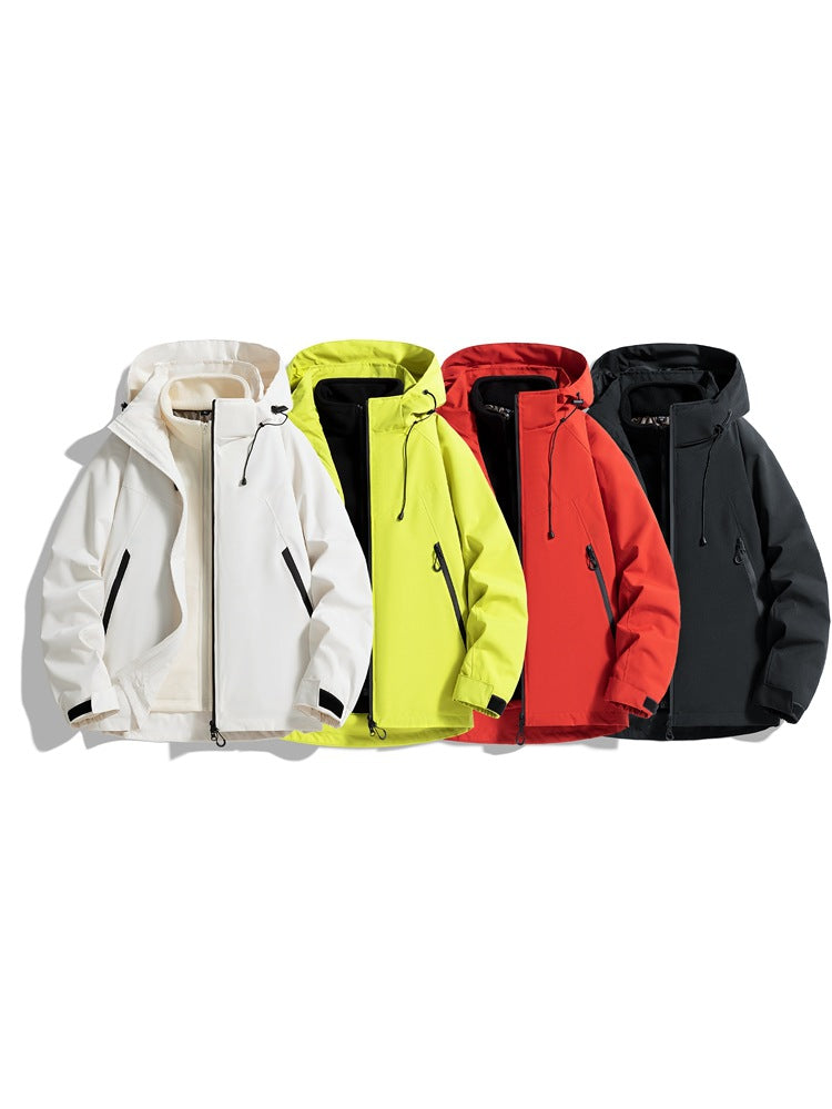 Birdhouse 3-in-1 Windproof and Water-Resistant Mountaineering Jacket for Men and Women, 3-in-1 down Jacket