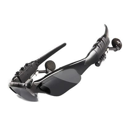 Bluetooth Hiking Eyewear Smart Glasses Stereo Listening Wireless Headset UV-Protection Polarized Lenses Sunglasses Headphones