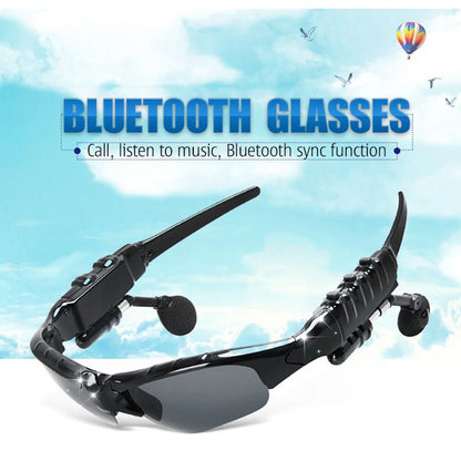 Bluetooth Hiking Eyewear Smart Glasses Stereo Listening Wireless Headset UV-Protection Polarized Lenses Sunglasses Headphones