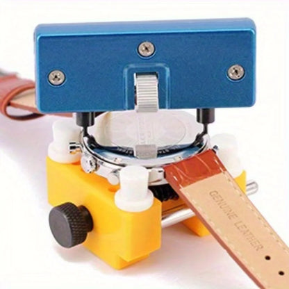 1 Set Watch Battery Replacement Tool Kit, Watch Back Case Remover And Watch Opener Repair Kit Tool Adjuste