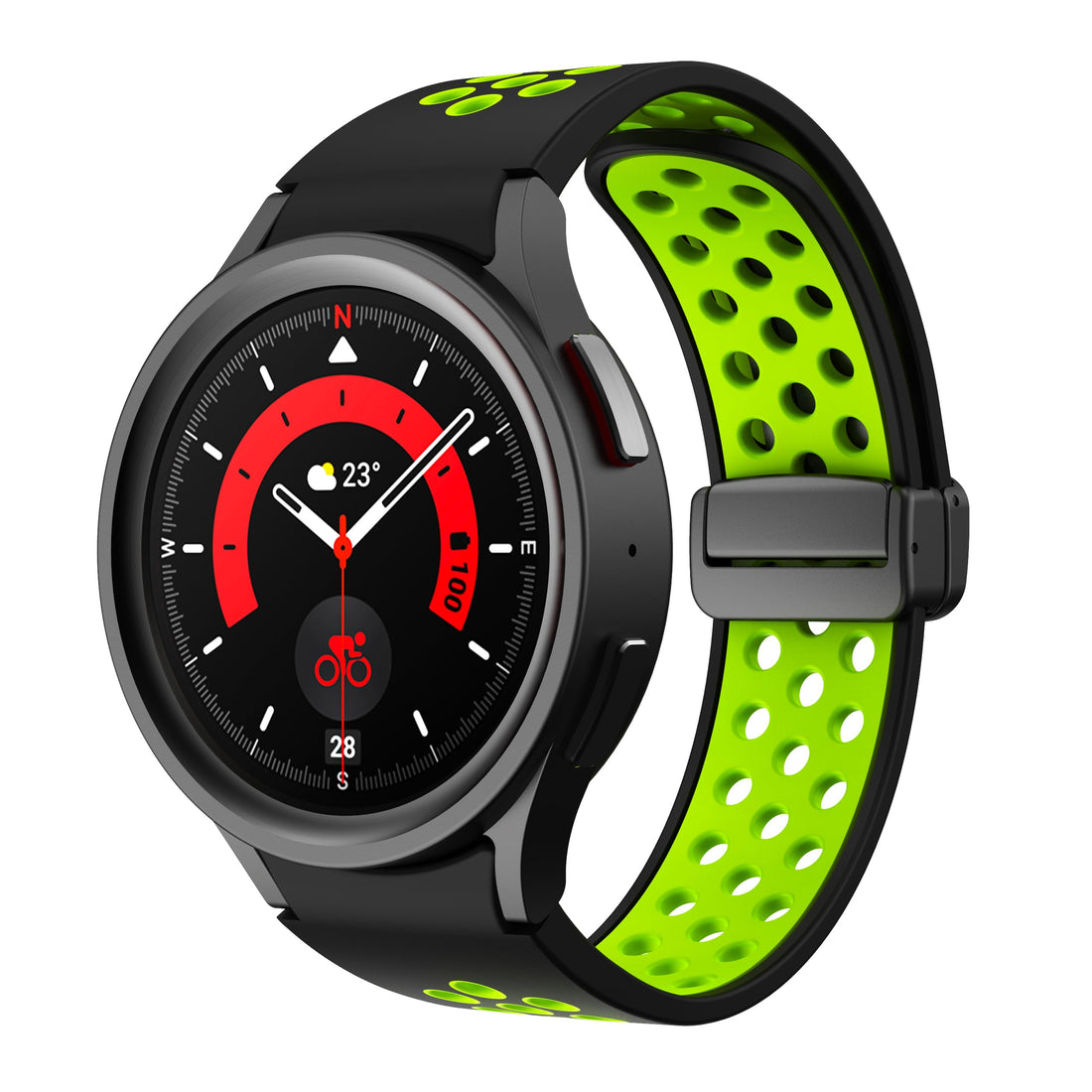 Magnetverschluss-Sportarmband aus Silikon für Samsung Galaxy Watch